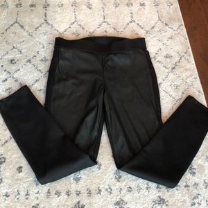 Bar III - vegan leather leggings, medium NWOT